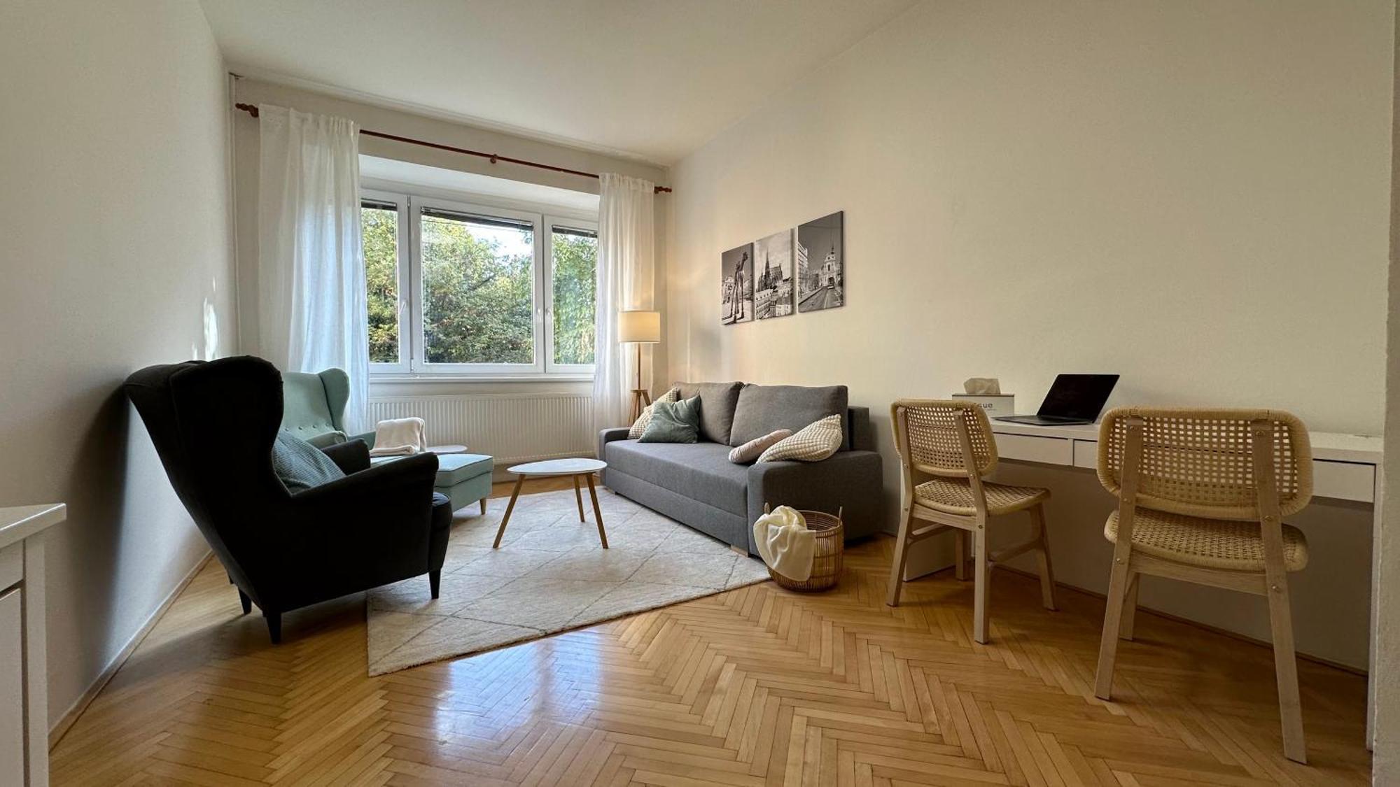 Apartman S Balkonem U Parku & 15 Minut Do Centra Brno Eksteriør bilde
